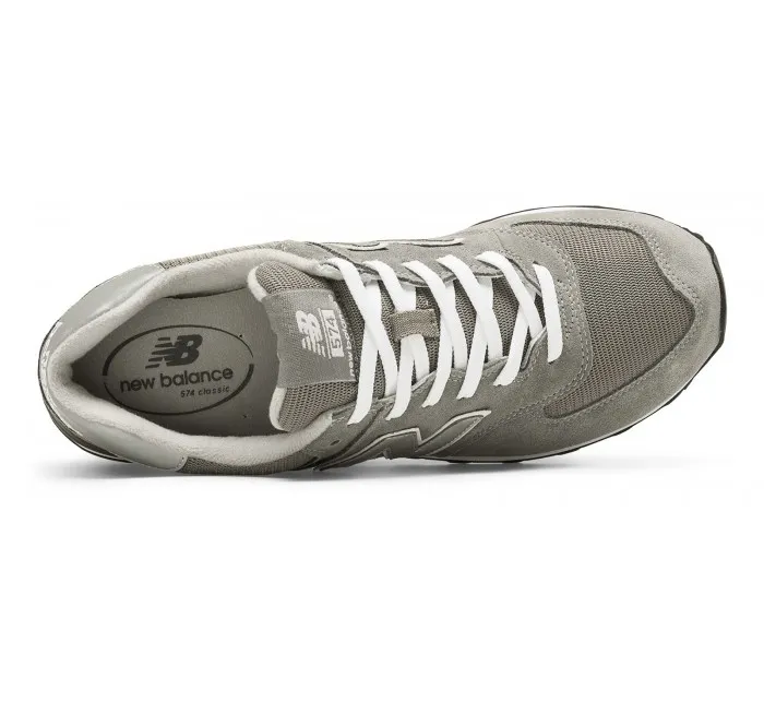 New Balance W574 Grey Suede