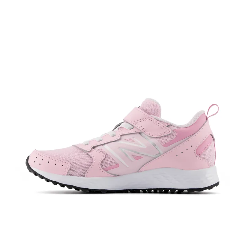 New Balance Youth Girls Fresh Foam 650 Bungee Lace with Top Strap - YT650PS1 (Wide)