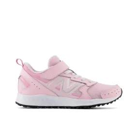 New Balance Youth Girls Fresh Foam 650 Bungee Lace with Top Strap - YT650PS1 (Wide)