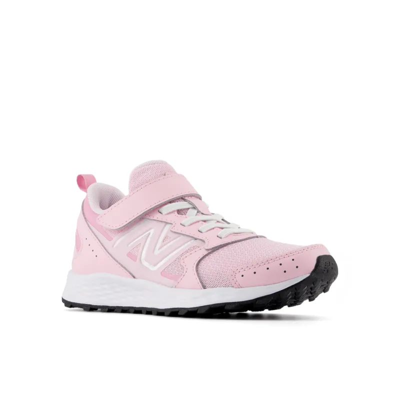 New Balance Youth Girls Fresh Foam 650 Bungee Lace with Top Strap - YT650PS1 (Wide)