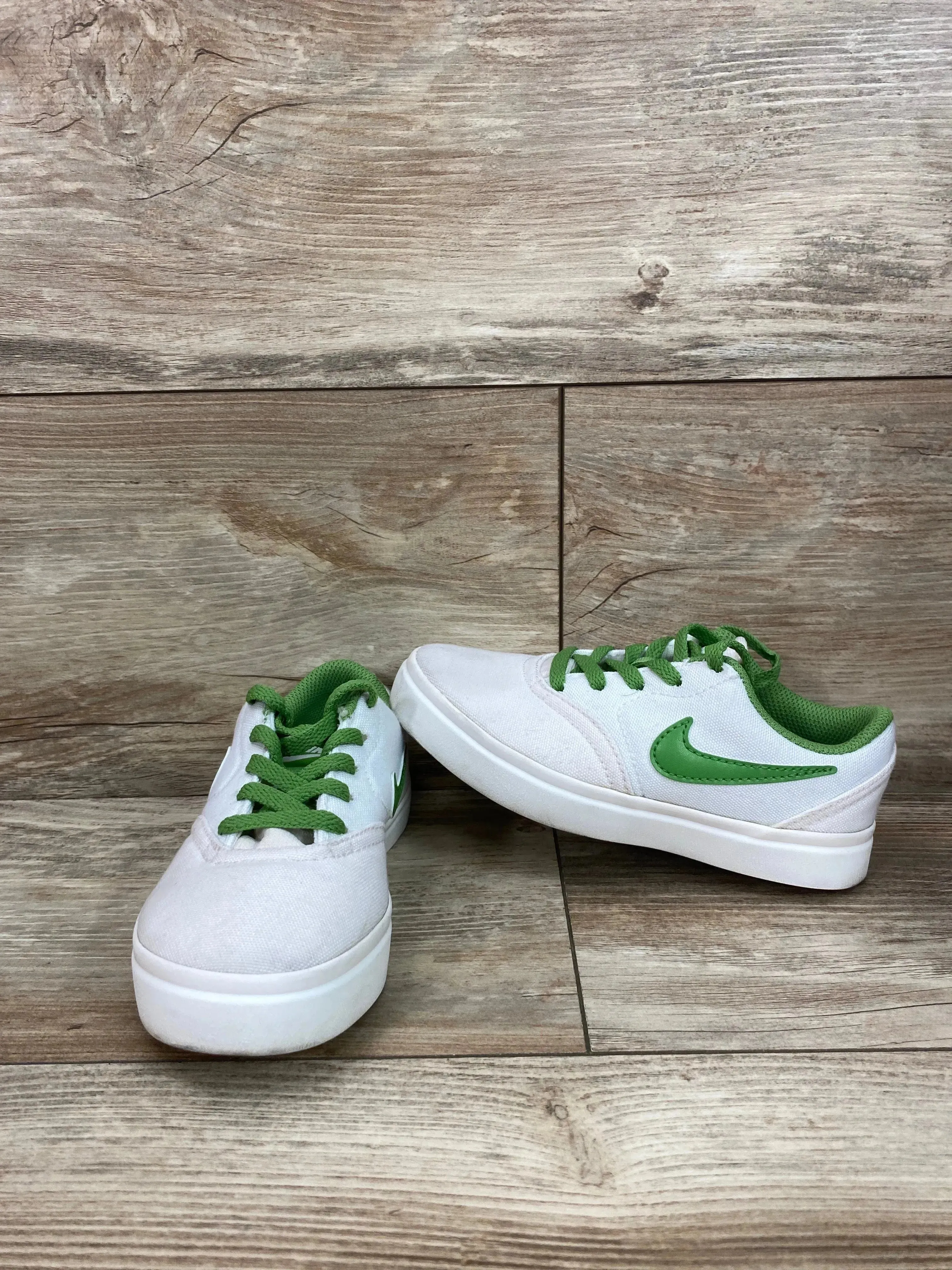 Nike Check Canvas SB Phantom/Summit White Sneakers Sz 11c-