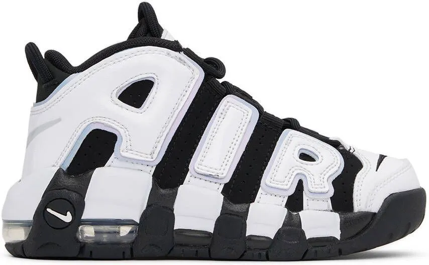 Nike Kids Black Air More Uptempo Little Kids Sneakers