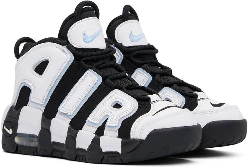 Nike Kids Black Air More Uptempo Little Kids Sneakers