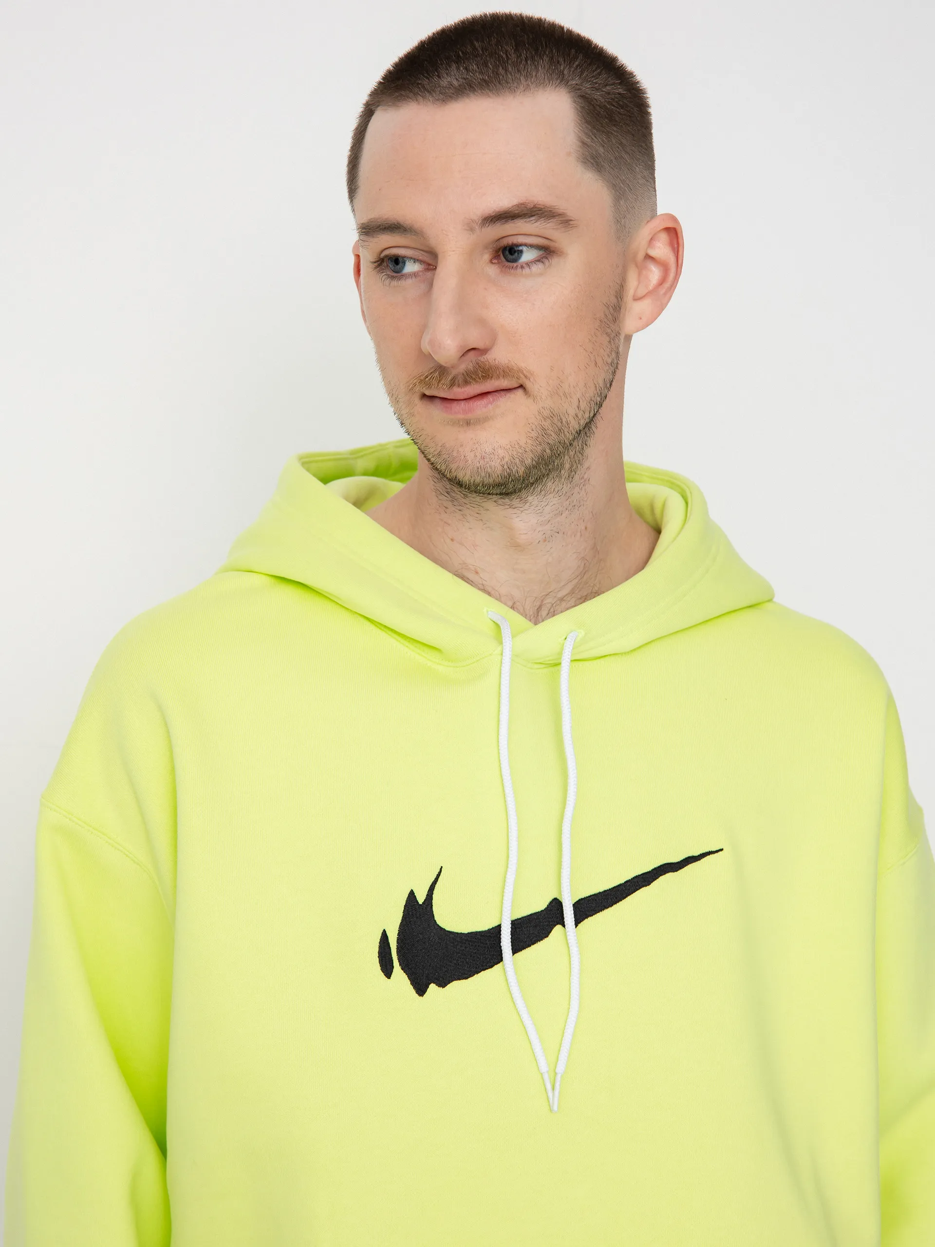 Nike SB Copyshop Swoosh HD Hoodie (lt lemon twist)