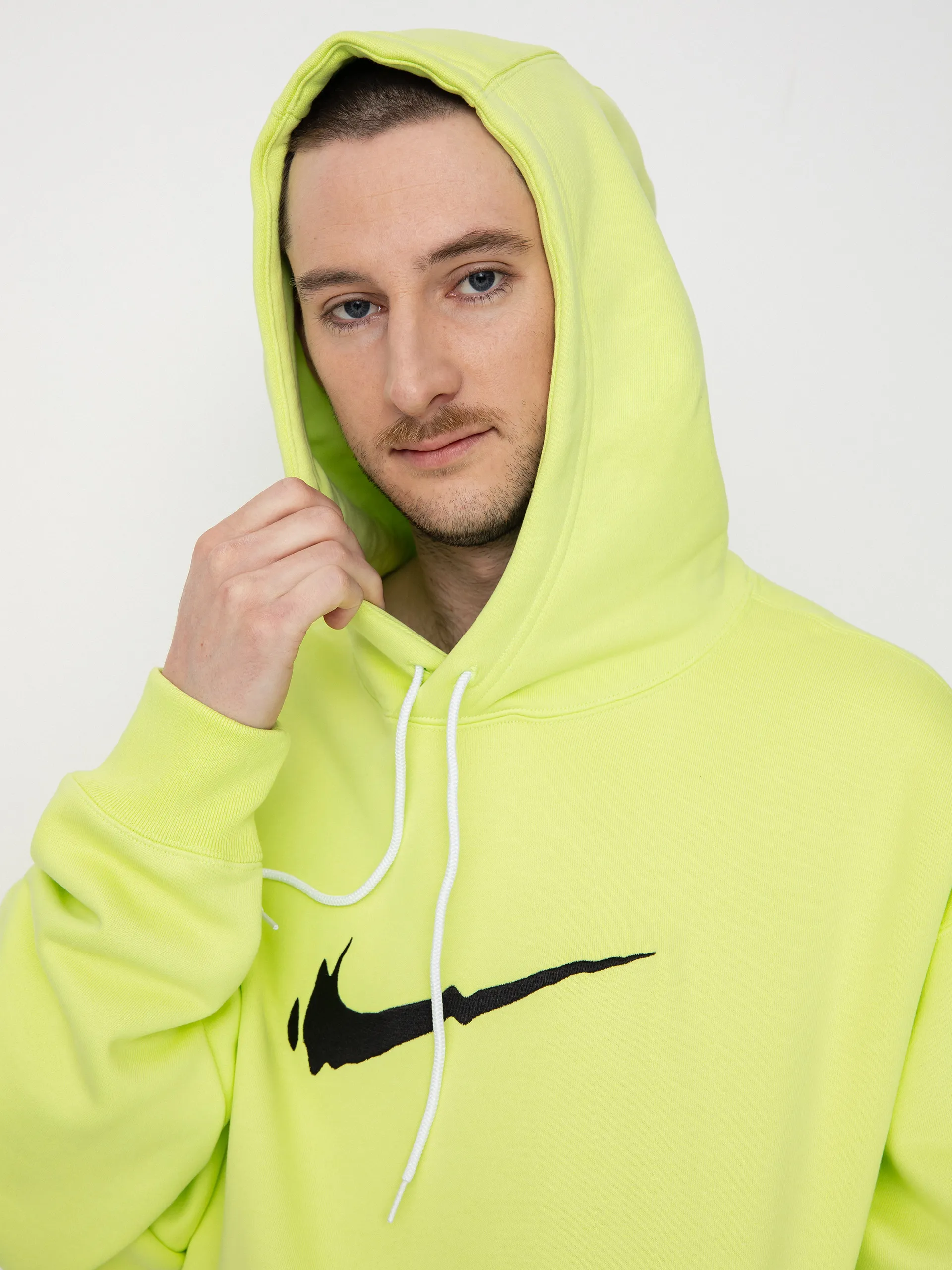 Nike SB Copyshop Swoosh HD Hoodie (lt lemon twist)