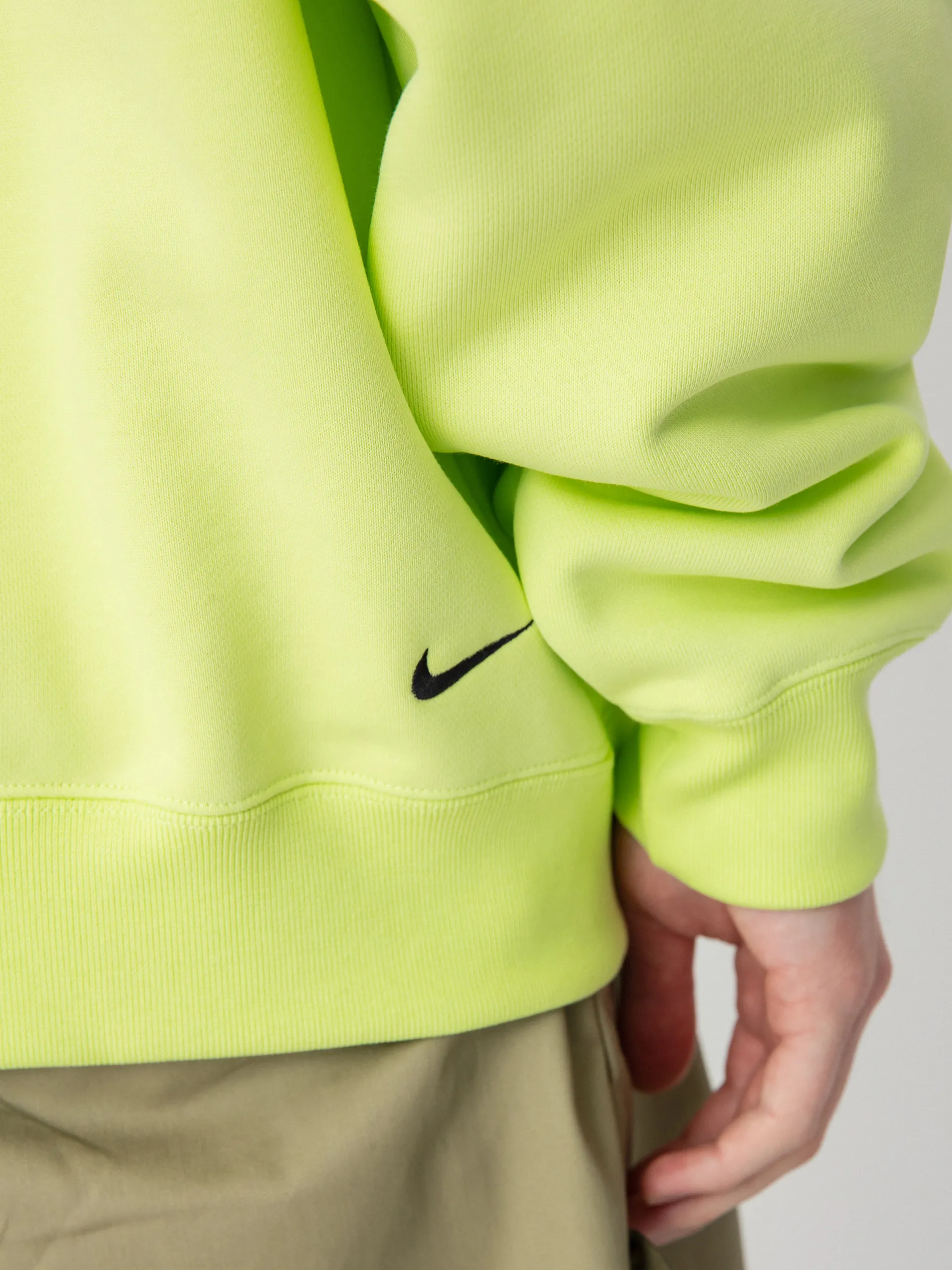 Nike SB Copyshop Swoosh HD Hoodie (lt lemon twist)