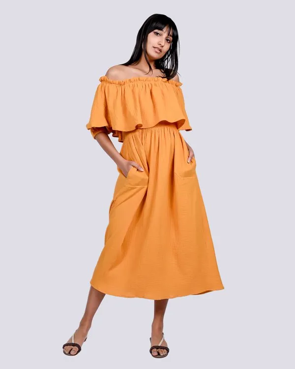 Otto Dress - Saffron