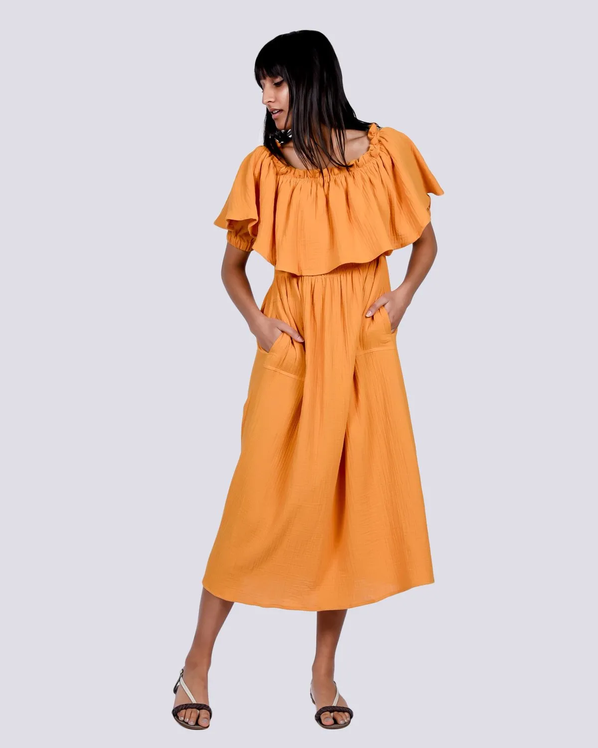 Otto Dress - Saffron