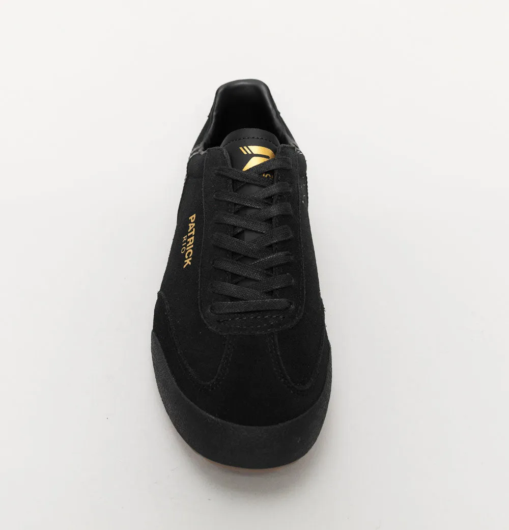 Patrick Rio Trainers Black Mono