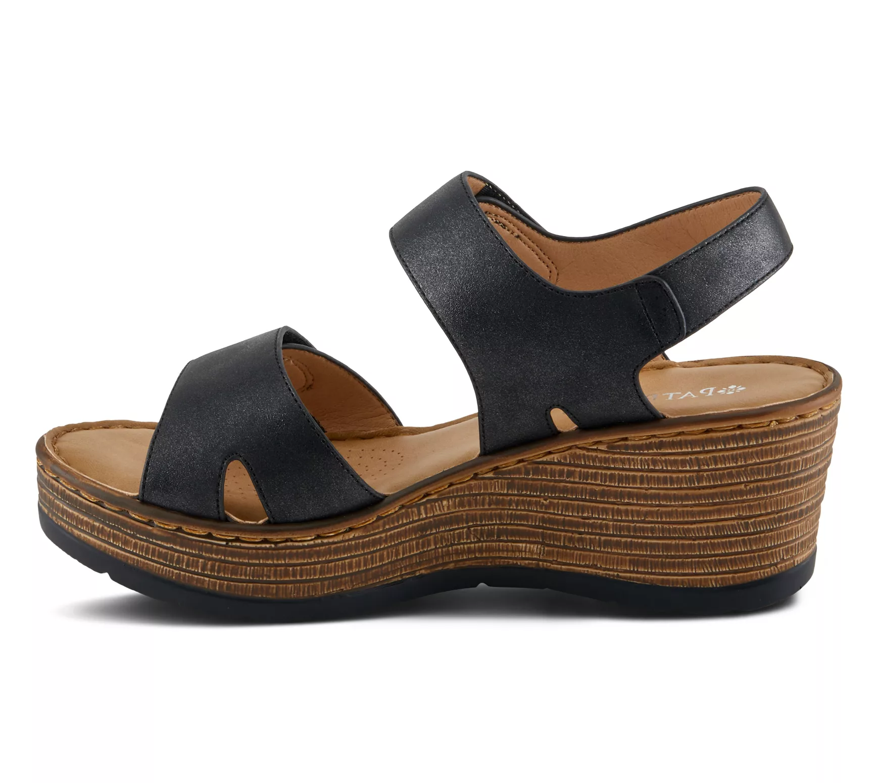 Patrizia by Spring Step Slingback Wedge Sandals- Woodrow