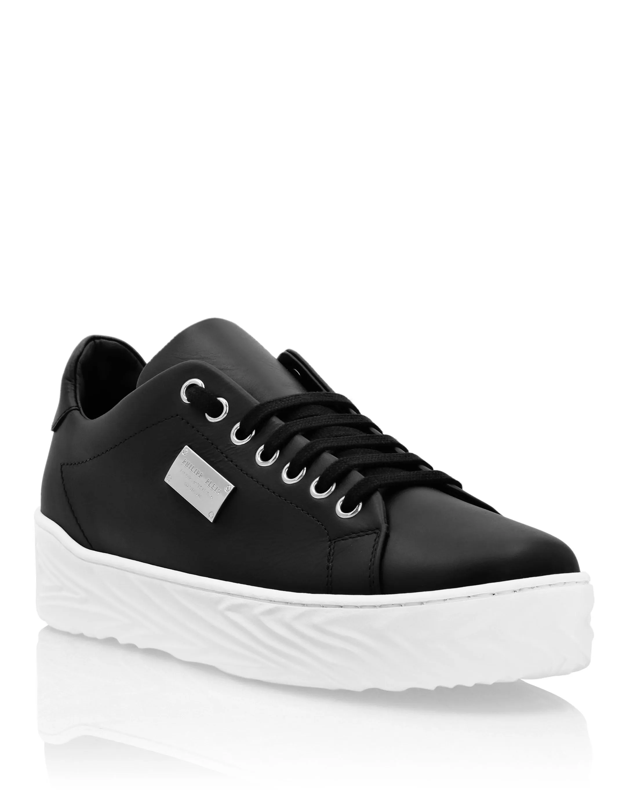 PHILIPP PLEIN Leather Lo-Top Sneakers Philipp Plein TM