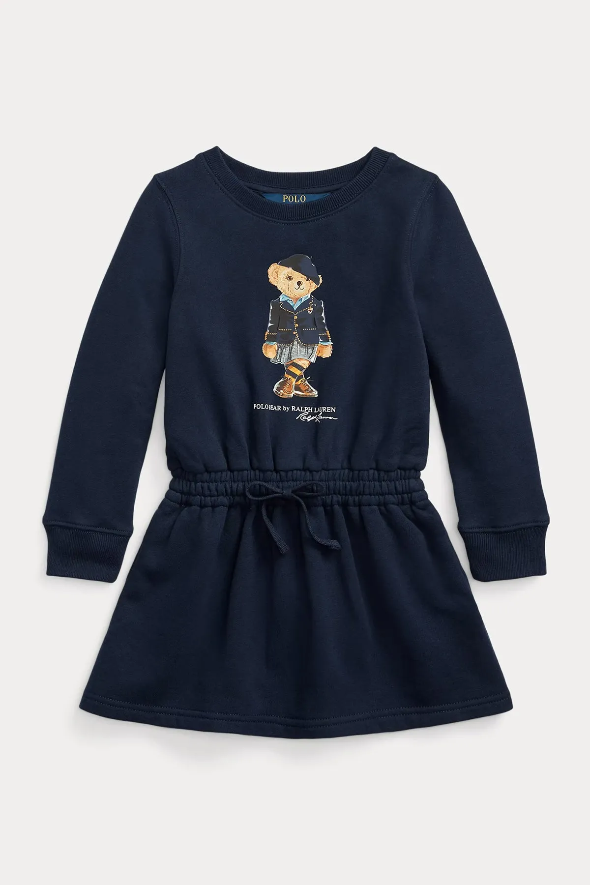 Polo Ralph Lauren Kids 3-4 Ya Kz ocuk Polo Bear Sweatshirt Elbise