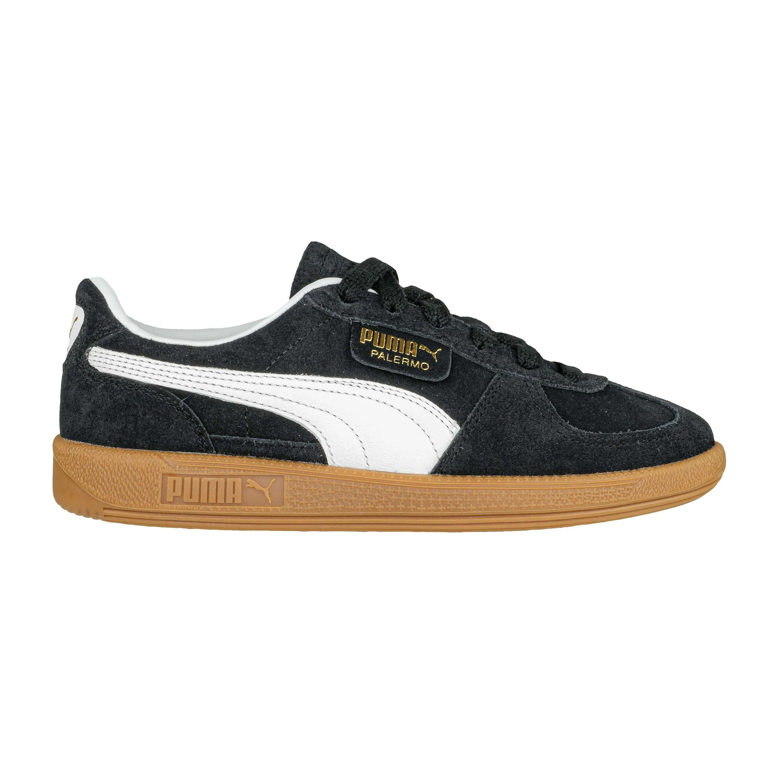 PUMA PALERMO 396463 10 BLACK-WHITE