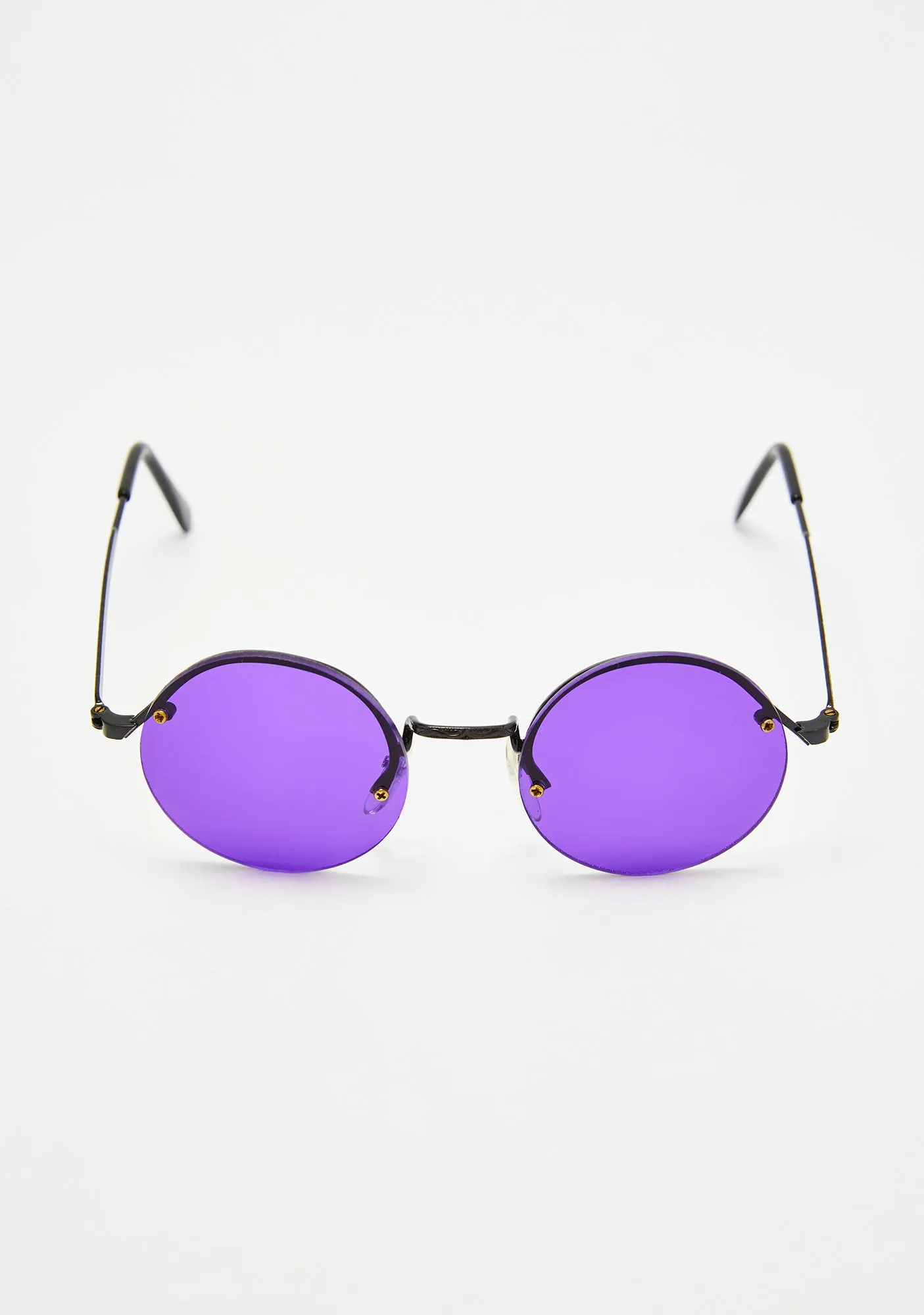 Purple Rounders Sunglasses-