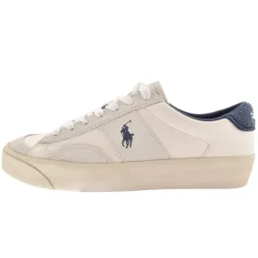 Ralph Lauren Sayer Sport Trainers White