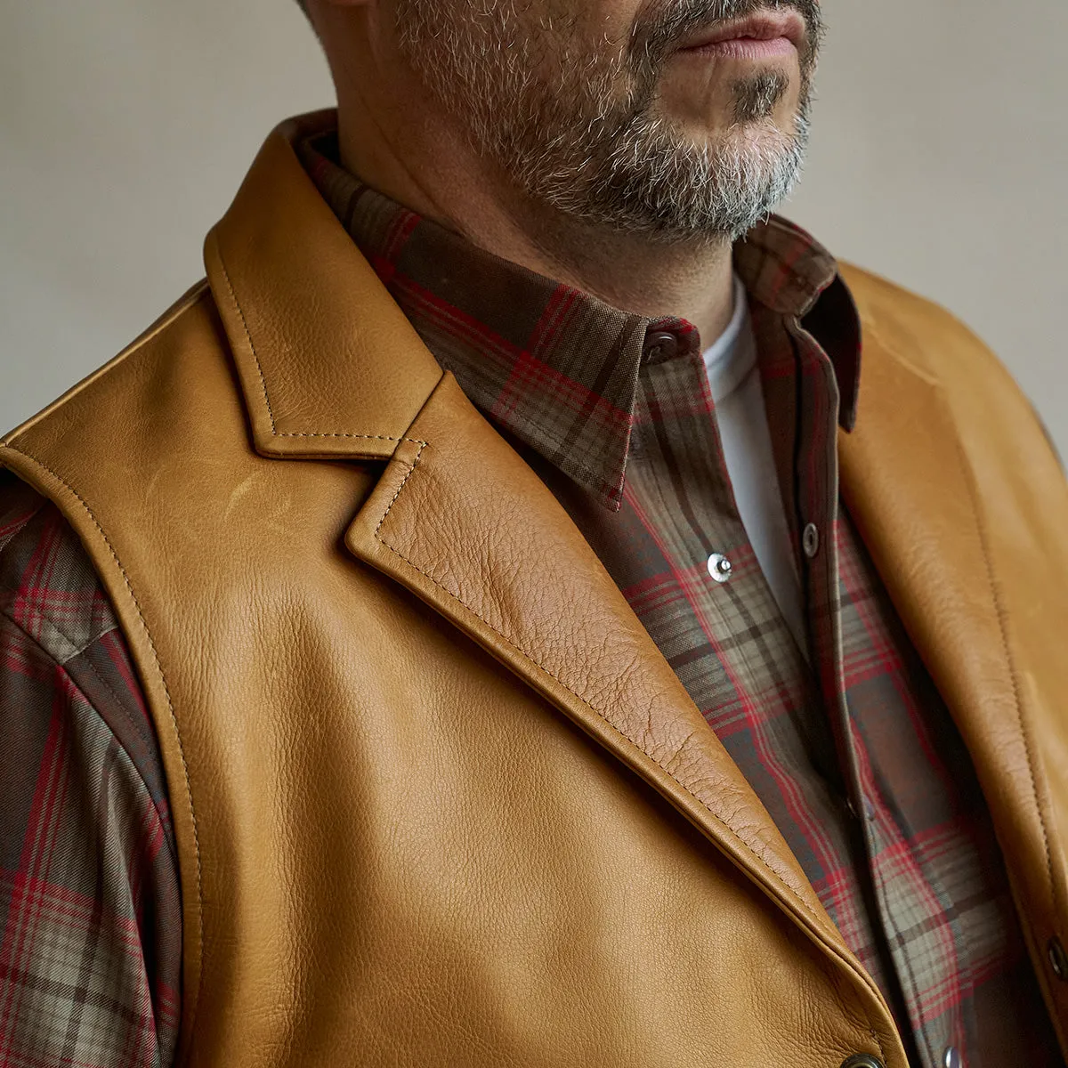 Ranch Vest No.42 | Saddle Tan