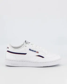 REEBOK CLUB C VEGAN - WHITE/CLASSIC COBALT/CLASSIC BURGUNDY