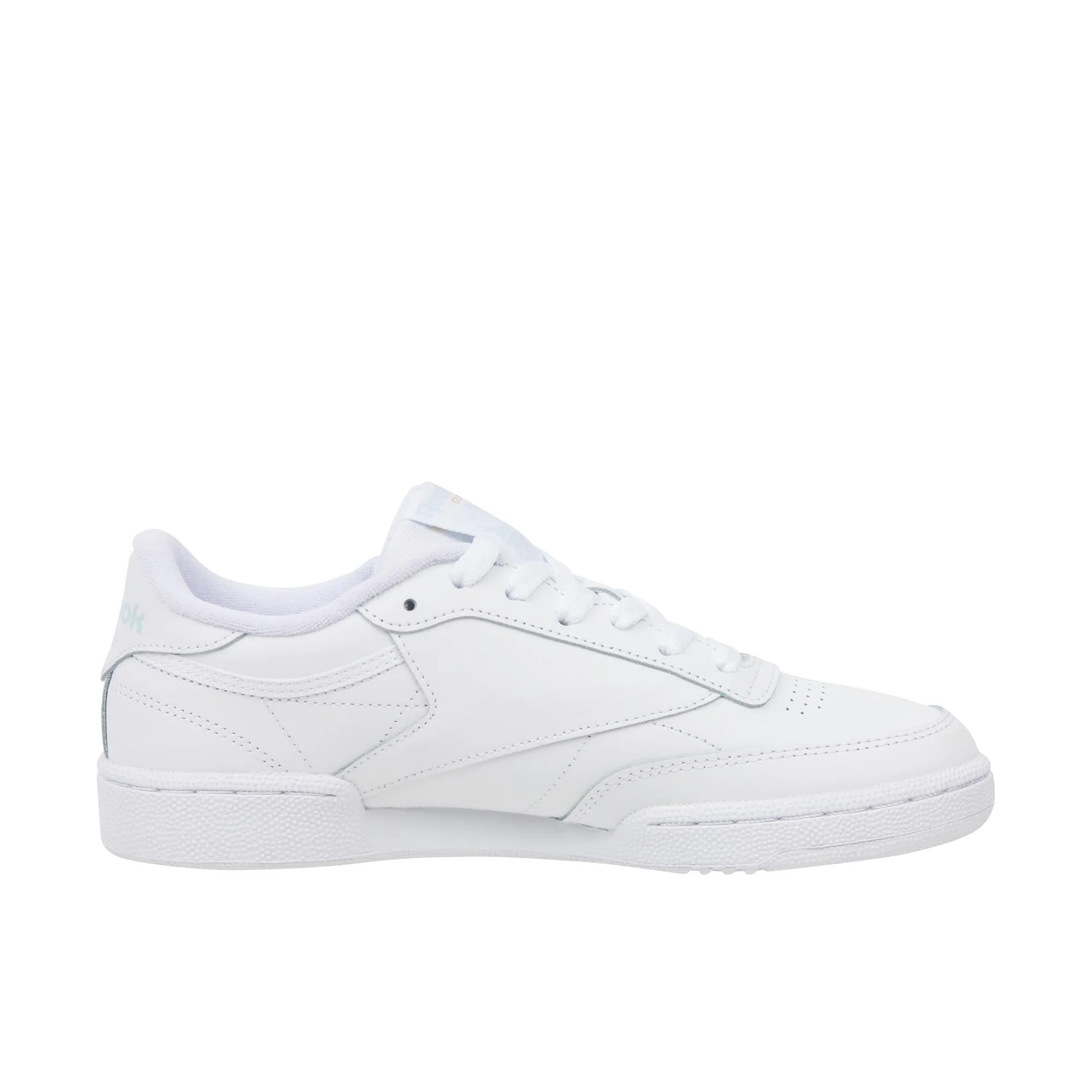 Reebok Womens Club C 85 White/White/Glass Blue