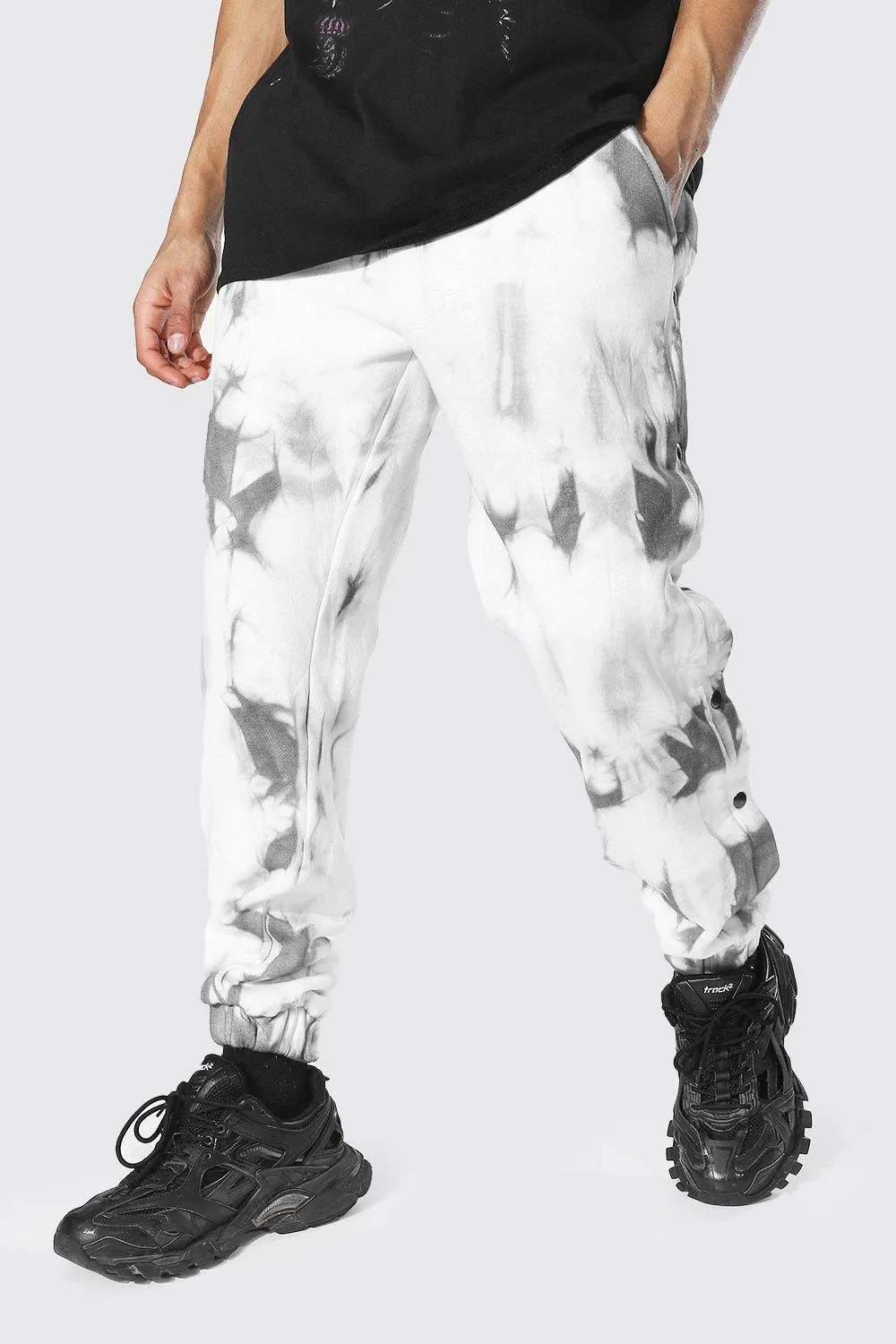 Regular Popper Tie Dye Joggers