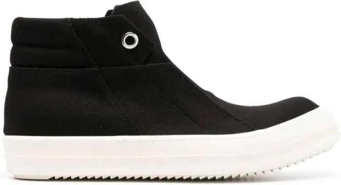 Rick Owens DRKSHDW Dunk laceless sneakers Black