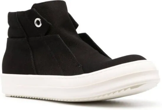 Rick Owens DRKSHDW Dunk laceless sneakers Black