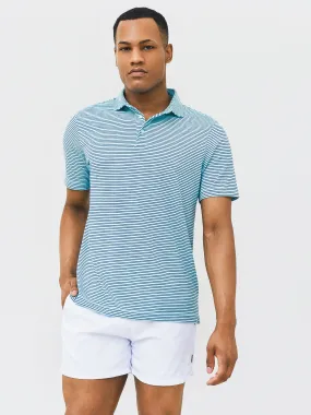     SAINT BERNARD  Men's Stripe Polo    