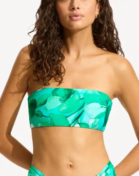 Secret Garden Reversible Bandeau Bikini Top