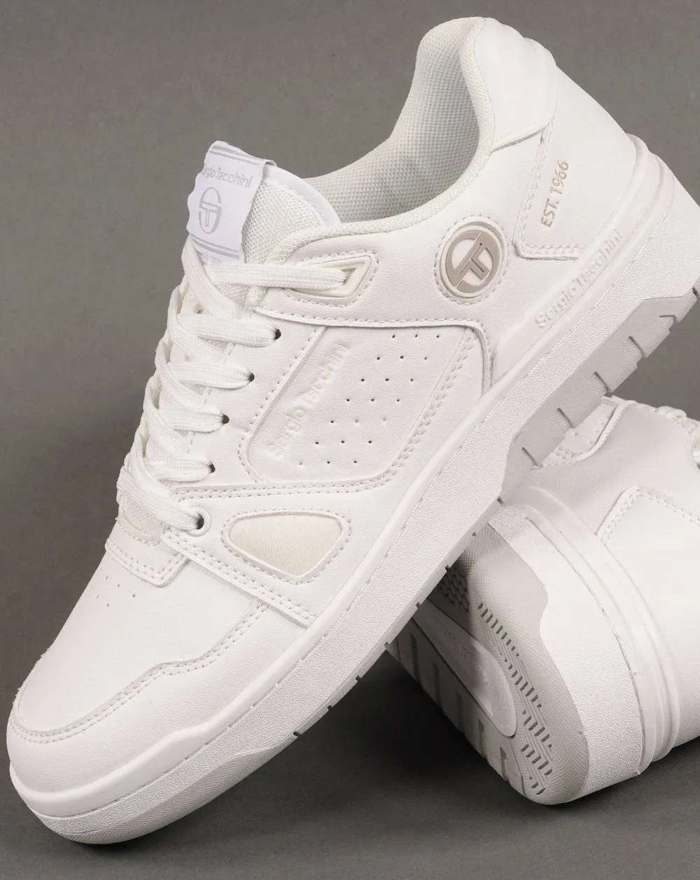 Sergio Tacchini Milano Trainers Pure White