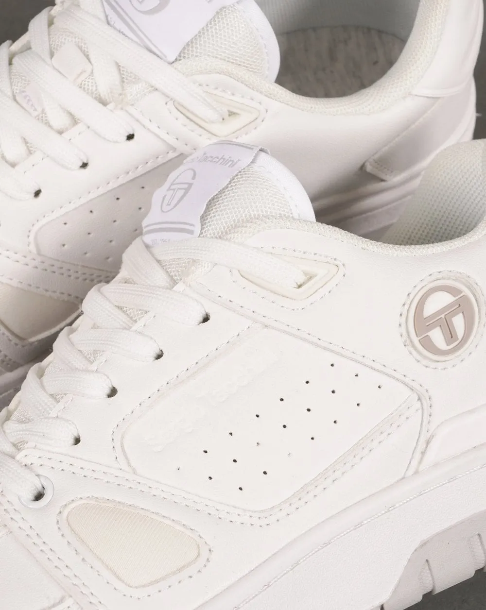 Sergio Tacchini Milano Trainers Pure White