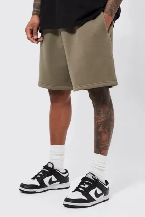 Short Oversized Drop Crotch Jersey Short | boohooMAN UK