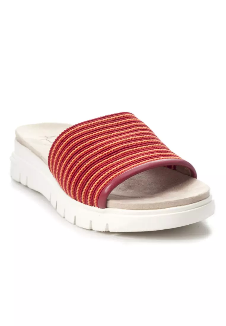 Shu Talk AMAZTEP Simple Elastic Slide Comfy Sandals