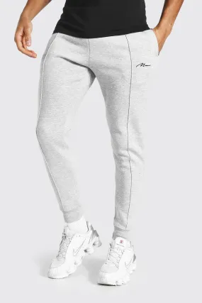 Skinny Man Signature Pintuck Joggers