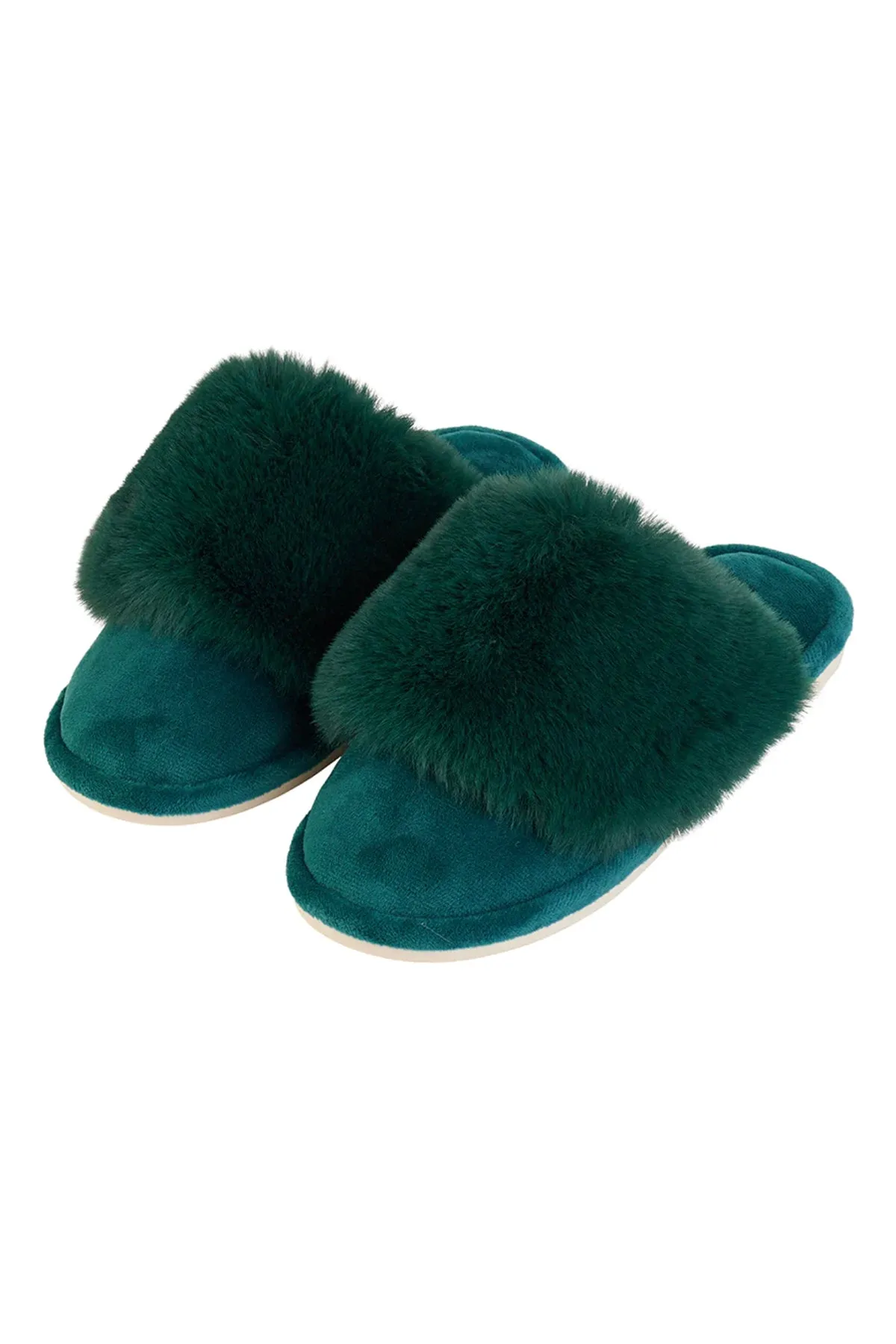 Slipper Cosy Luxe Emerald