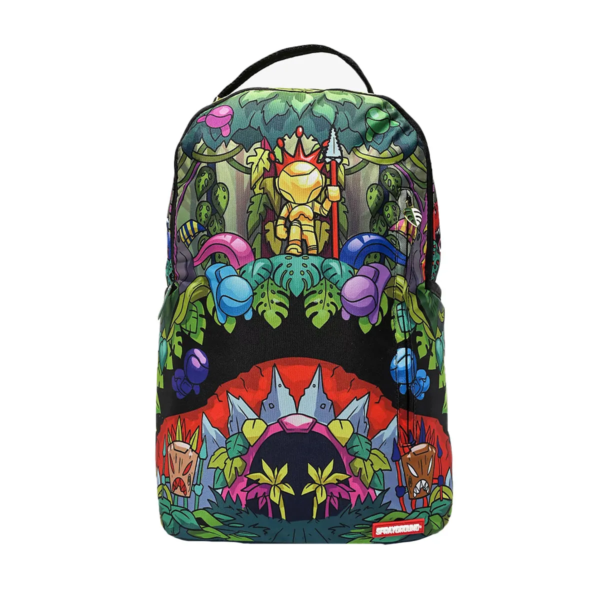 Sprayground Mind Tri Crazy Shark DLXSR Backpack B5410