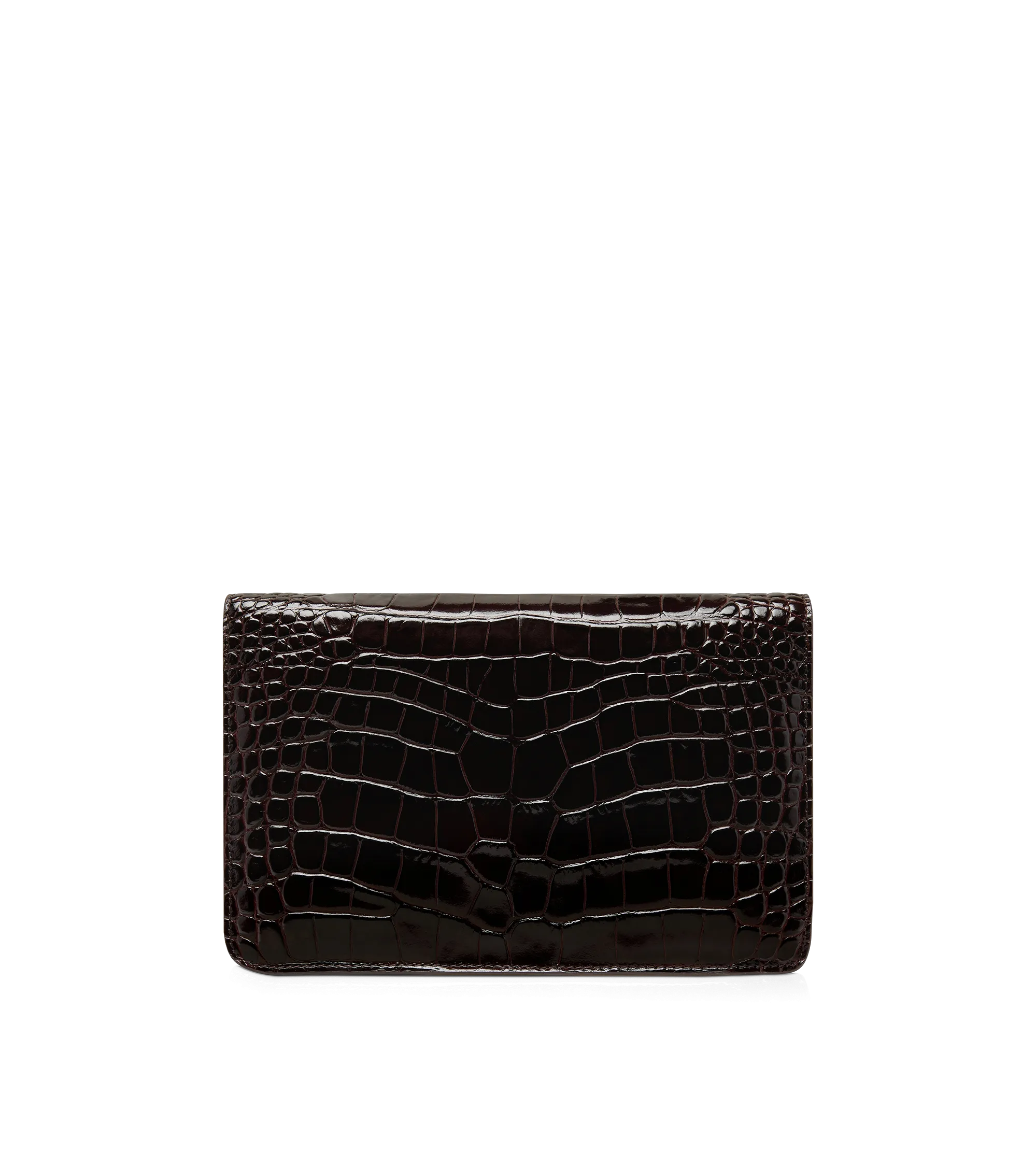 STAMPED CROCODILE LEATHER WHITNEY SMALL SHOULDER BAG