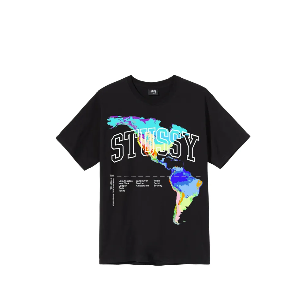 Stussy Thermal Tee Black 1904630