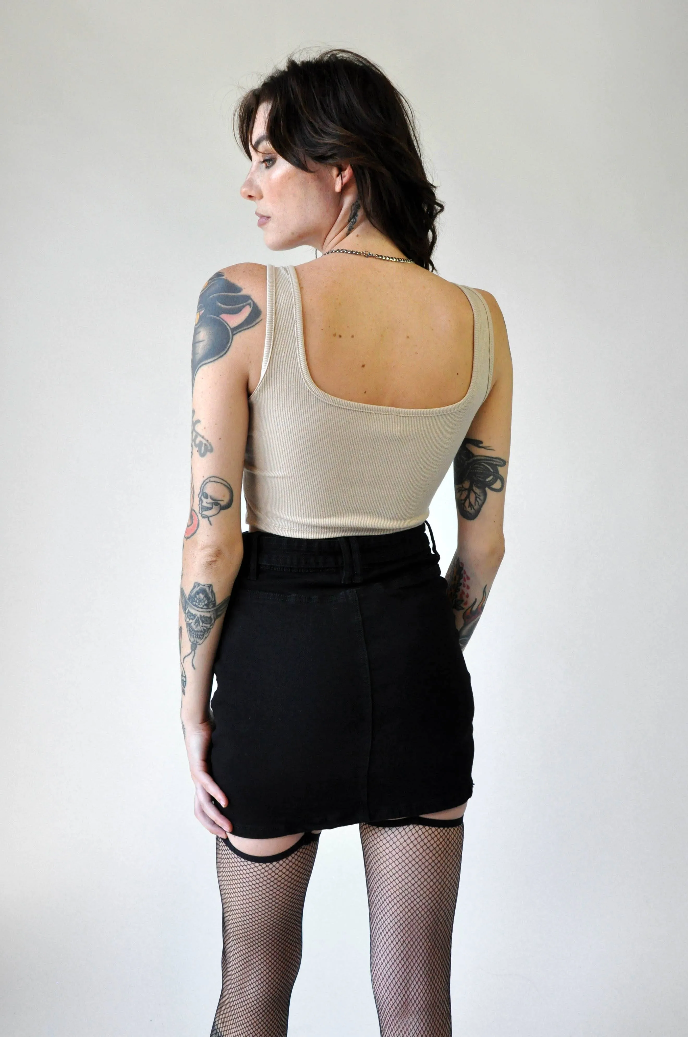 Sullen Lace Up Tank