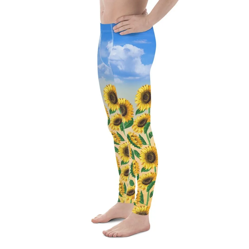 Sunflower Fields Men's Leggings