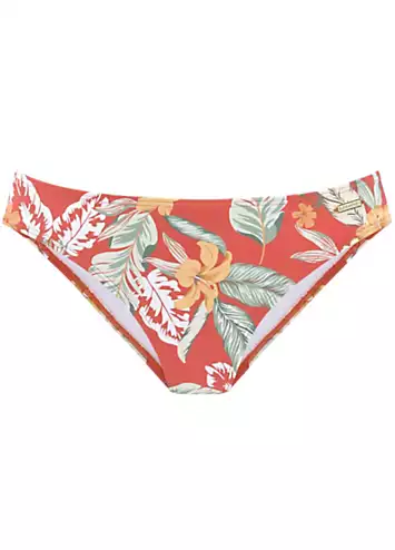 Sunseeker Tropical Print Bikini Bottoms | Grattan