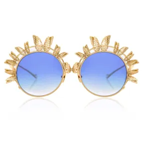 --The butterfly gold sunglasses-