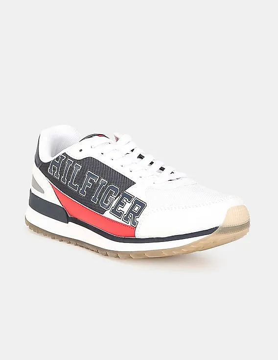 Tommy Hilfiger Men Multi Colour Mesh Panel Colour Block Sneakers