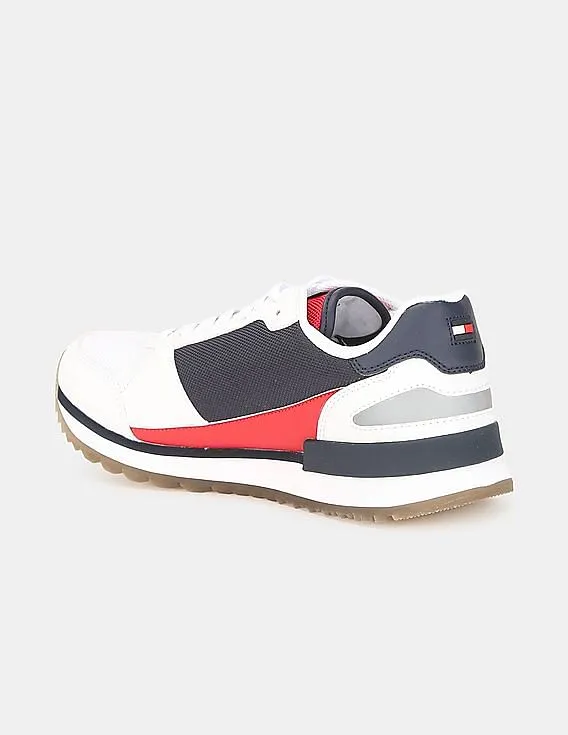 Tommy Hilfiger Men Multi Colour Mesh Panel Colour Block Sneakers