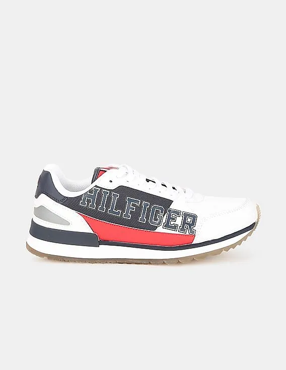 Tommy Hilfiger Men Multi Colour Mesh Panel Colour Block Sneakers