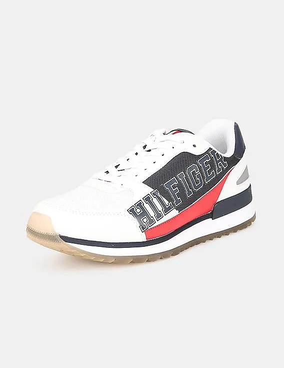 Tommy Hilfiger Men Multi Colour Mesh Panel Colour Block Sneakers