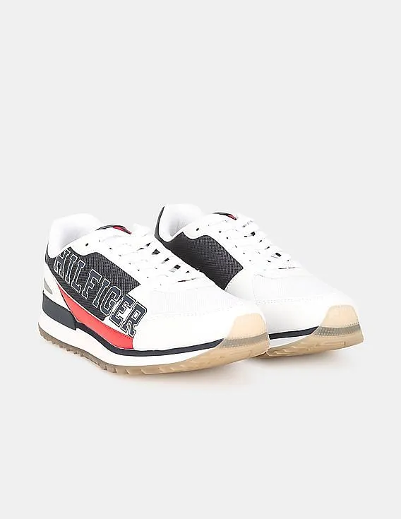 Tommy Hilfiger Men Multi Colour Mesh Panel Colour Block Sneakers