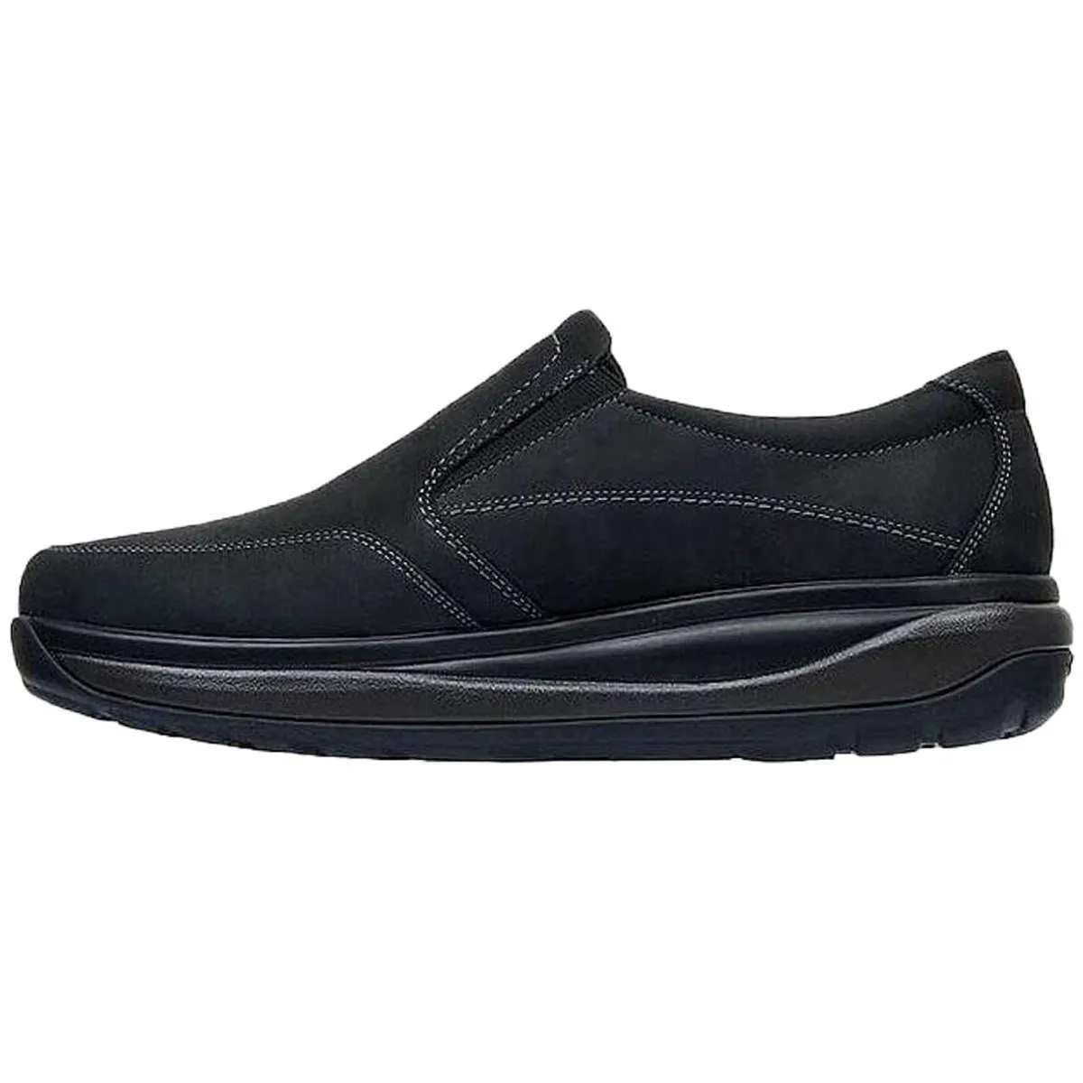 Traveler II Nubuck Leather Men's Slip-On Shoes