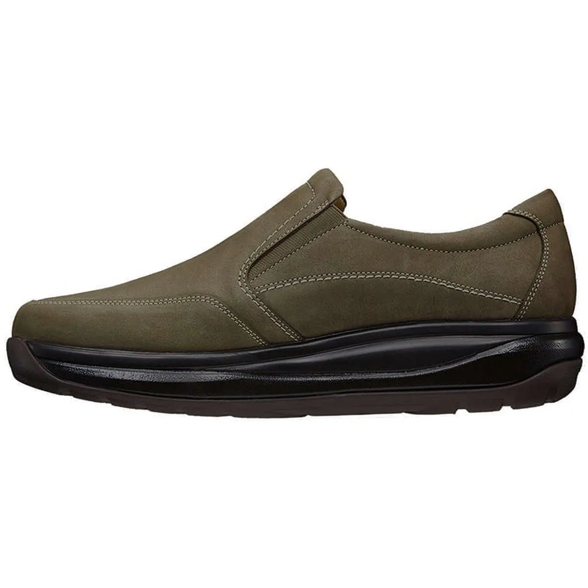 Traveler II Nubuck Leather Men's Slip-On Shoes