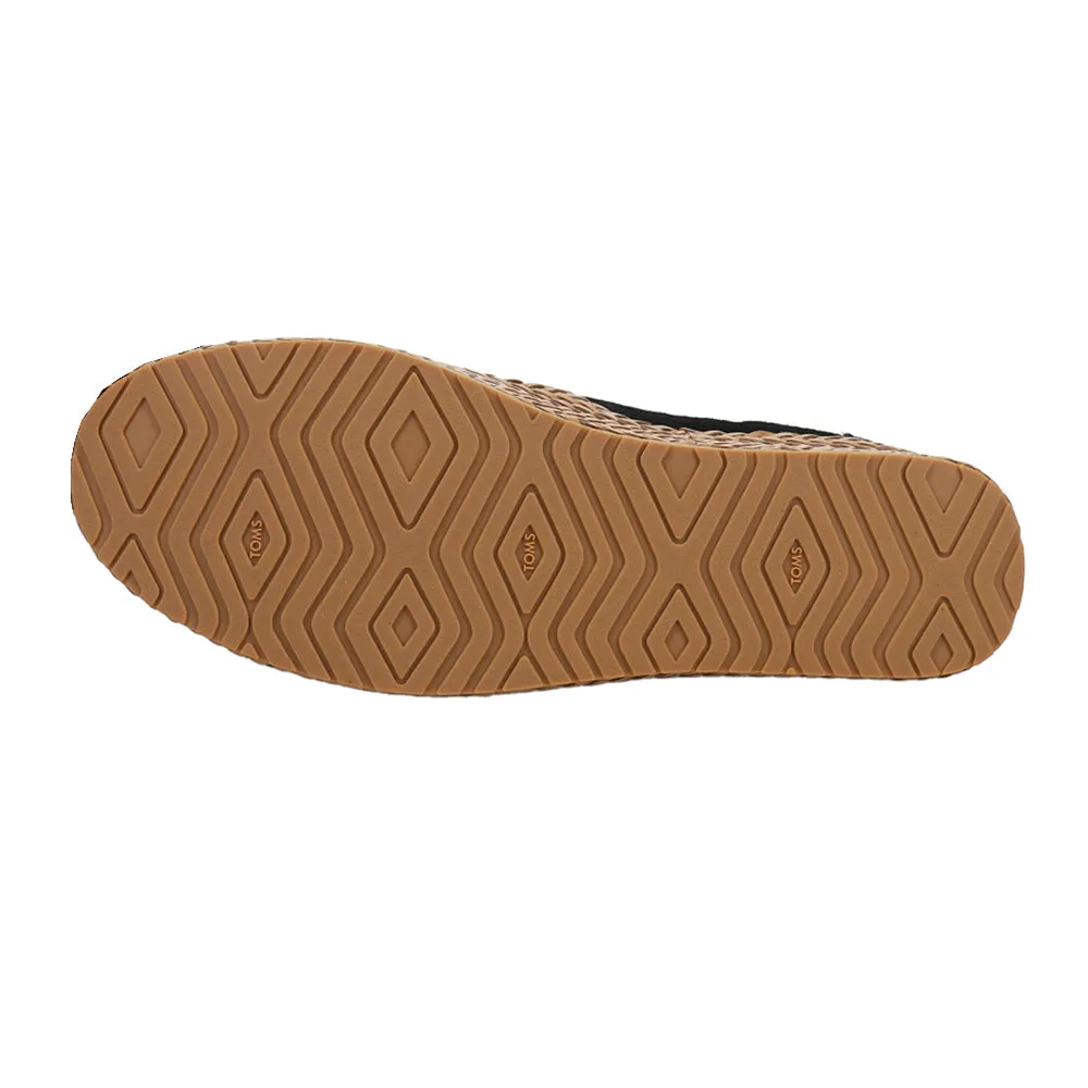 Valencia Suede Plaform Espadrille Flats