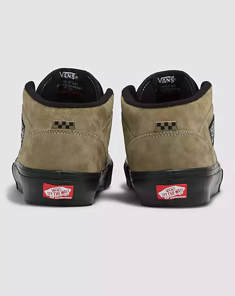 Vans Skate Half Cab - (Pig Suede) Olive Black