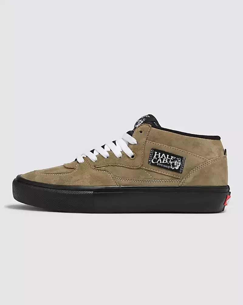 Vans Skate Half Cab - (Pig Suede) Olive Black